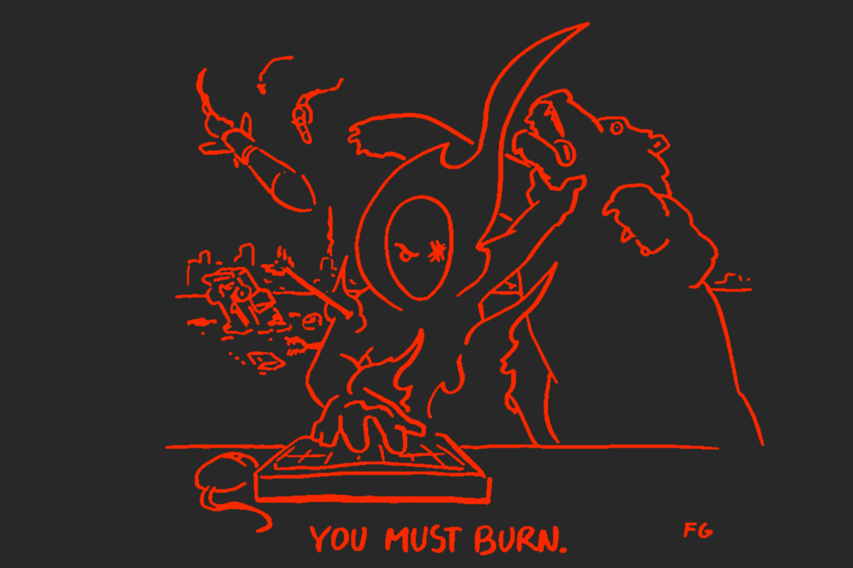 YOU MUST BURN Wallpaper